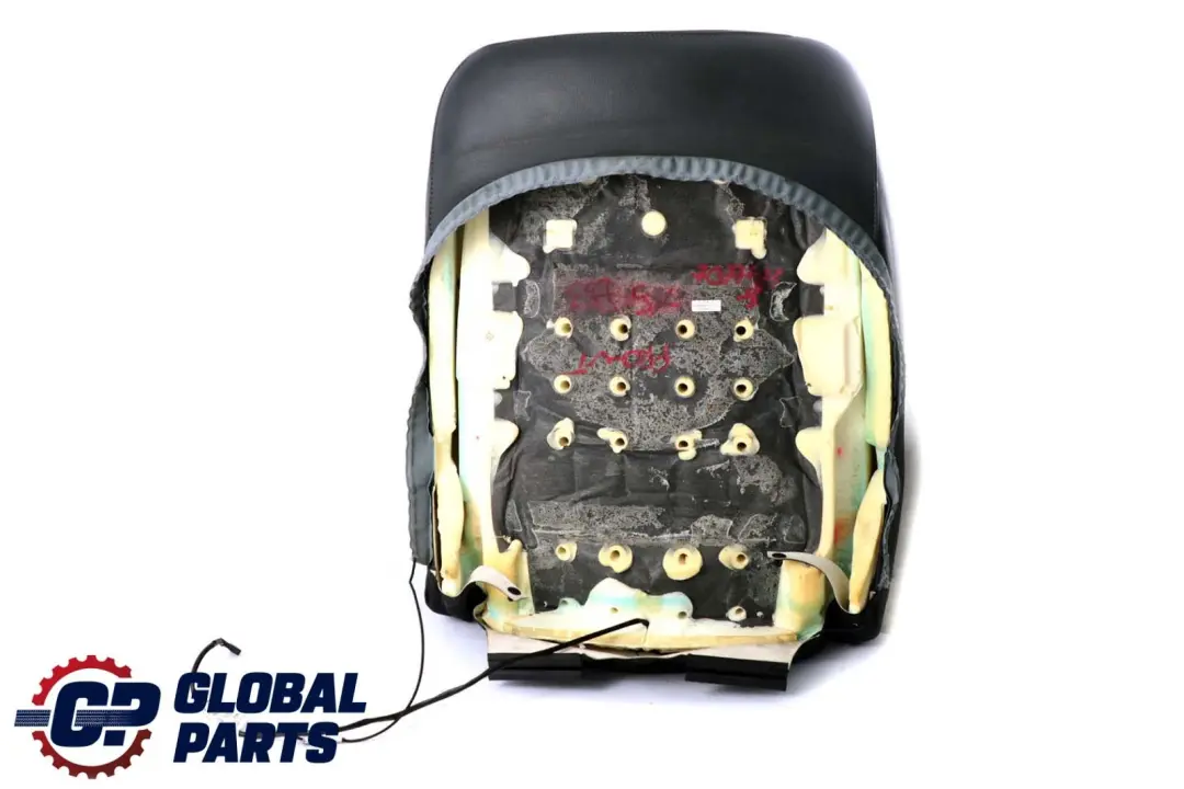 BMW X5 E53 Sport Oparcie Fotela Przedniego Przód Podgrzewane Czarne Skóra - SKU 7077573-5 - Numer Części 7077573