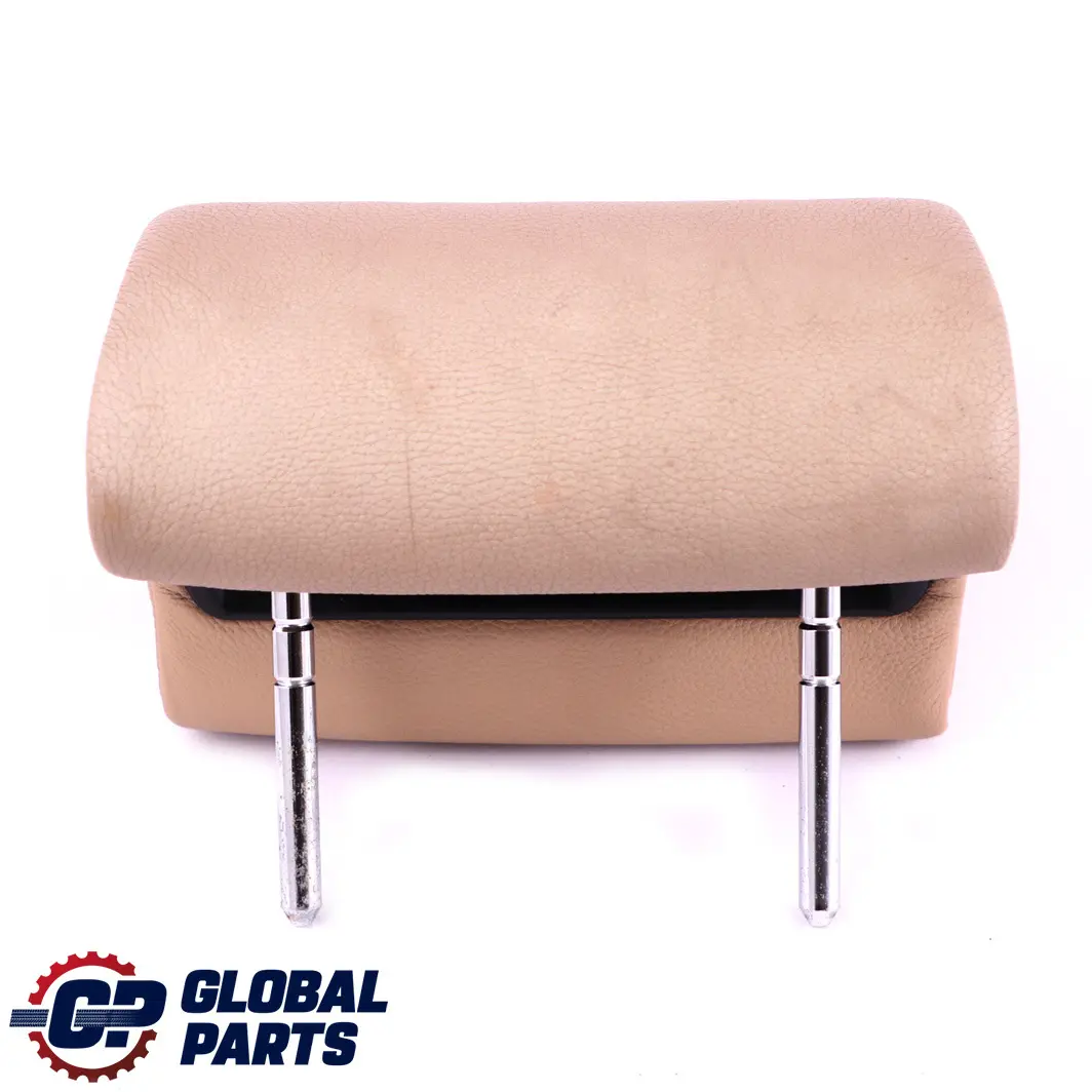 BMW X5 Series E53 Rear Seat Middle Centre Headrest Leather Dakota Light Beige - SKU 7077620 - Part number 7077620