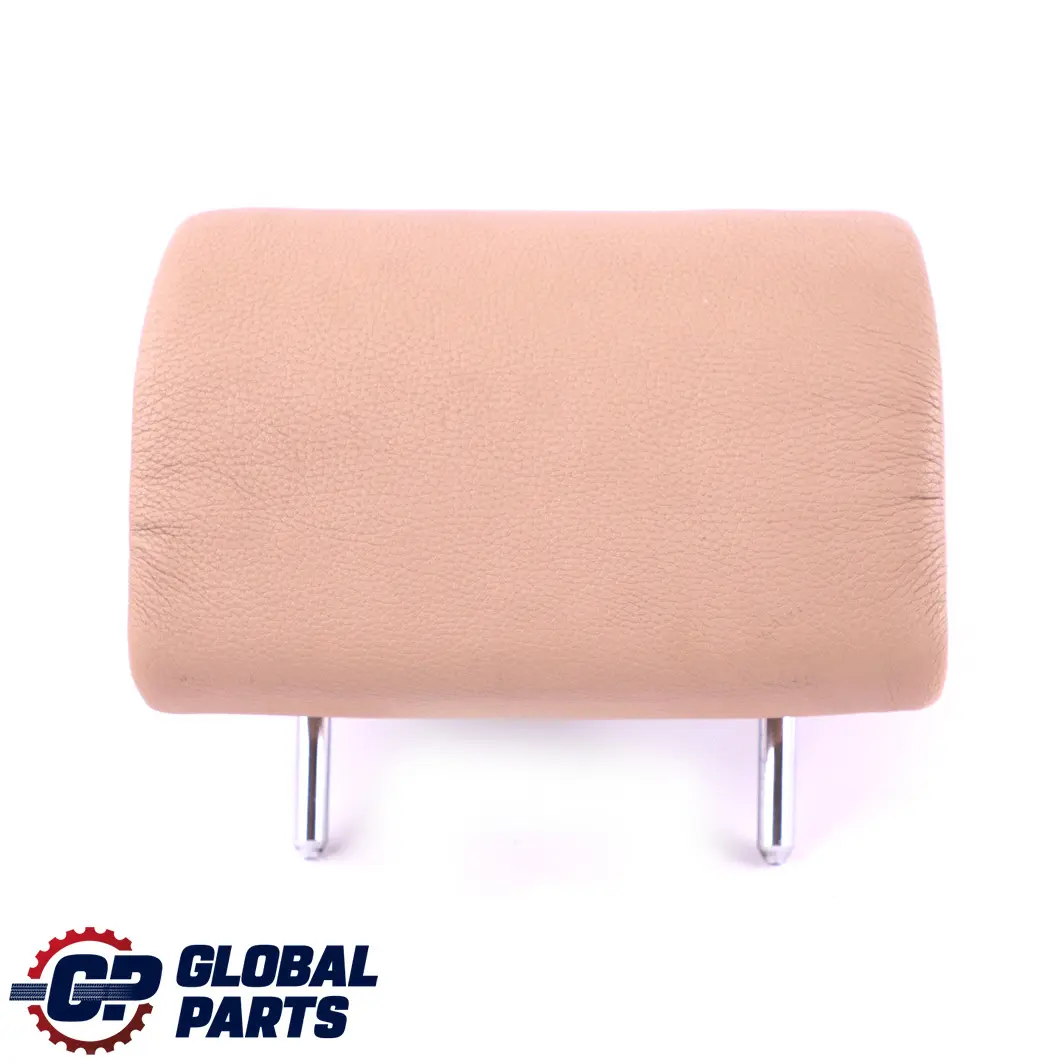 Middle Centre Headrest Leather Dakota Light Beige to BMW X5 Series E53 Rear Seat with Part number 7077620 BMW X5 Series E53 Rear Seat Middle Centre Headrest Leather Dakota Light Beige - SKU 7077620 - Part number 7077620
