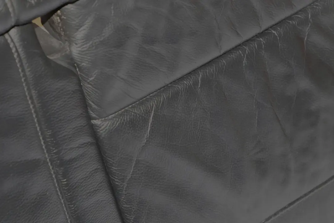BMW X5 Series E53 Black Leather Dakota Interior Rear Seat Sofa Couch Bench - SKU 7077633 - Part number 7077633
