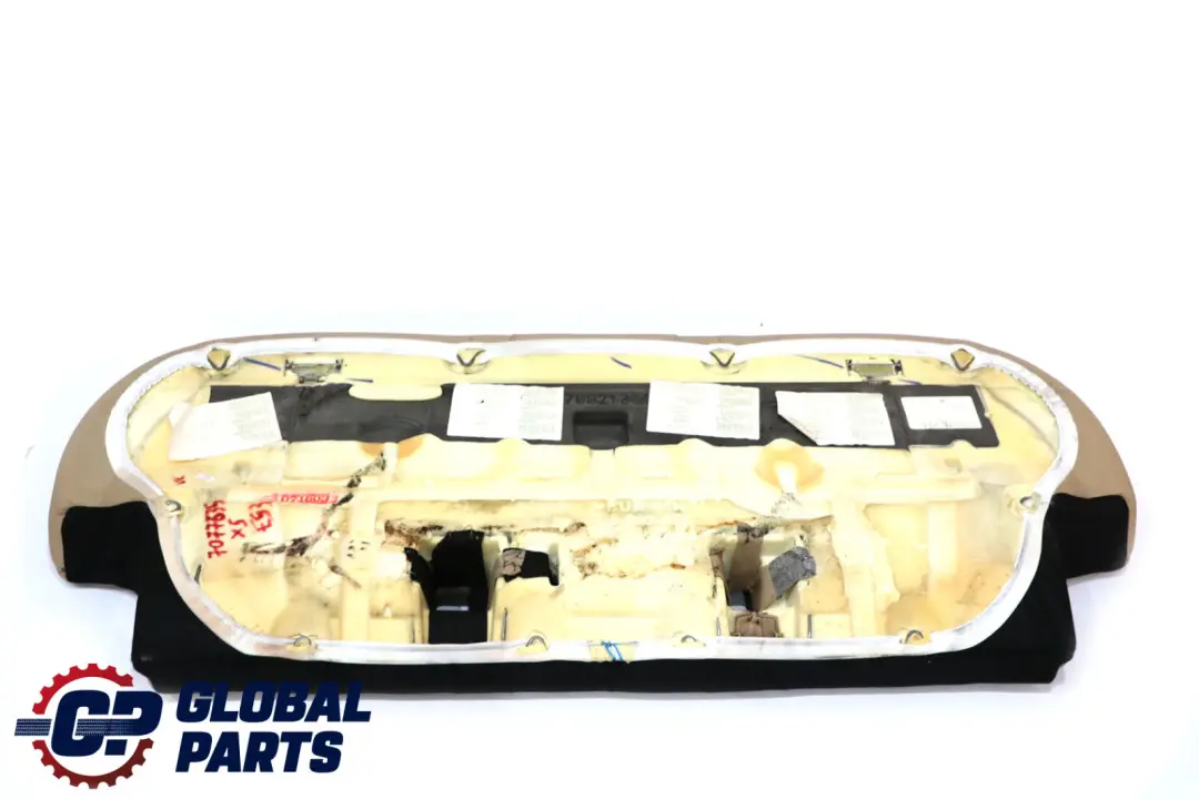 Leather Interior Rear Seat Couch Bench Hellbeige Beige to BMW X5 Series E53 with Part number 7077635 BMW X5 Series E53 Leather Interior Rear Seat Couch Bench Hellbeige Beige - SKU 7077635 - Part number 7077635