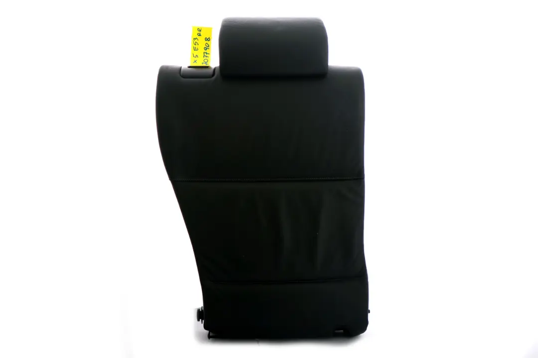 Backrest Rear Back Seat Black Leather Right O/S to BMW X5 Series E53 Cover with Part number 7077908 BMW X5 Series E53 Cover Backrest Rear Back Seat Black Leather Right O/S - SKU 7077908 - Part number 7077908