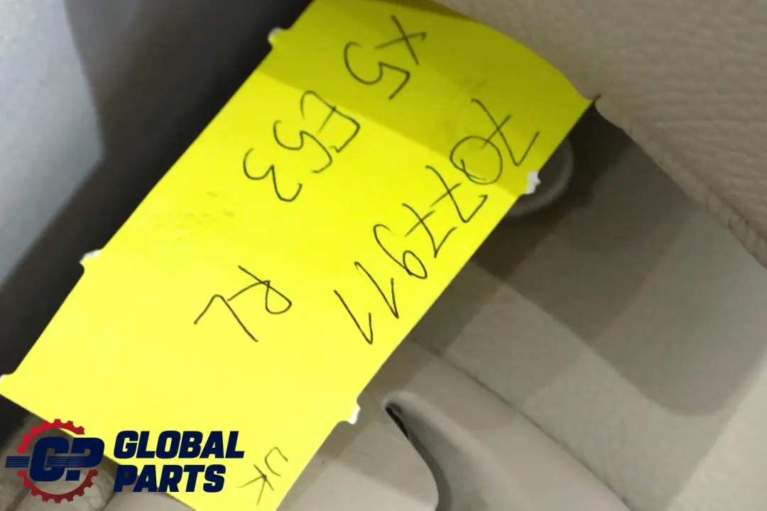 Beige Leather Rear Left N/S Back Seat Couch Backrest to BMW X5 Series E53 with Part number 7077911 BMW X5 Series E53 Beige Leather Rear Left N/S Back Seat Couch Backrest - SKU 7077911 - Part number 7077911