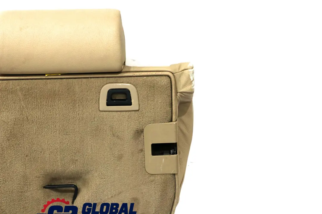 Beige Leather Rear Right O/S Back Seat Couch Backrest to BMW X5 Series E53 with Part number 7077912 BMW X5 Series E53 Beige Leather Rear Right O/S Back Seat Couch Backrest - SKU 7077912 - Part number 7077912