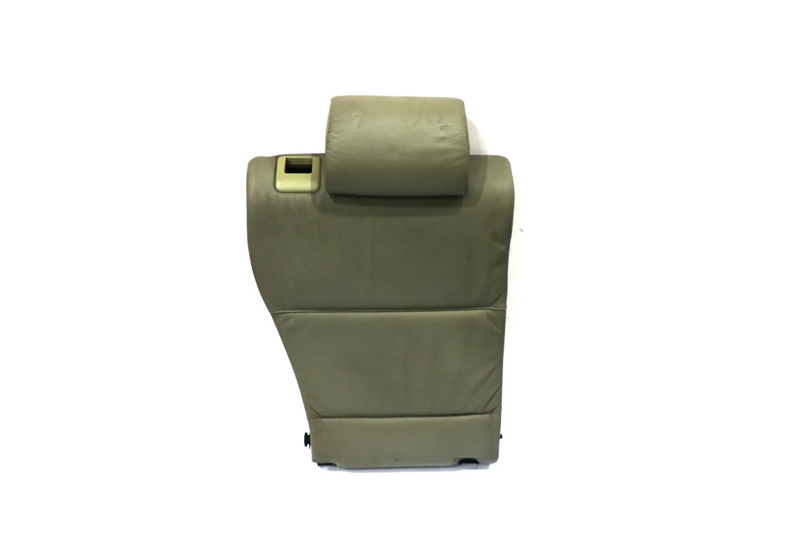 BMW X5 SERIES E53 Housse de dossier de siege arriere en cuir vert pastel, droite