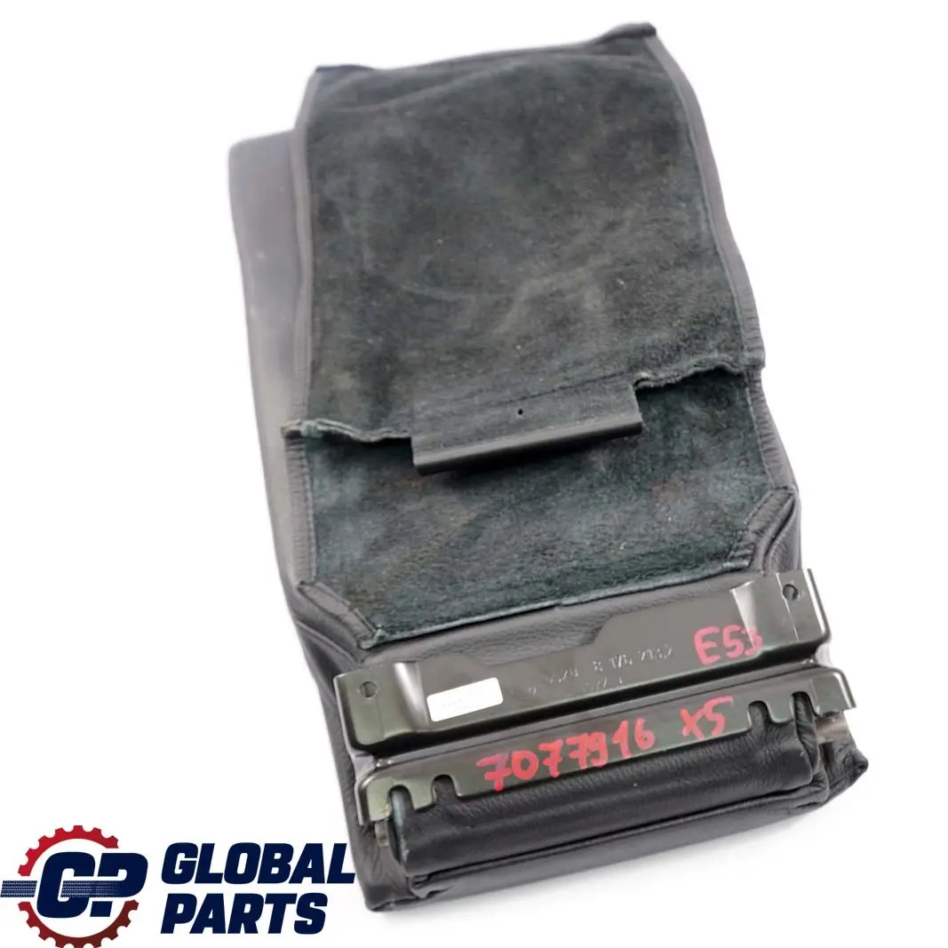 BMW X5 Series E53 Rear Seat Centre Arm Rest Armrest Leather Dakota Black - SKU 7077916 - Part number 7077916