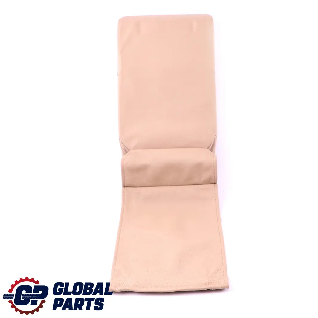 Reposabrazos Central Asiento Trasero Cuero Dakota Beige Claro para BMW X5 E53 con número de pieza 7077918 BMW X5 E53 Reposabrazos Central Asiento Trasero Cuero Dakota Beige Claro - SKU 7077918 - Número de pieza 7077918