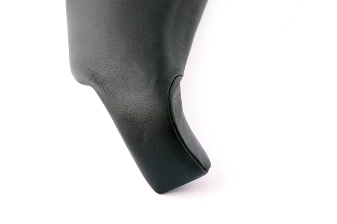 BMW E53 Black Leather Lateral Seat Side Panel Cover Rear Left N/S - SKU 7077923 - Part number 7077923