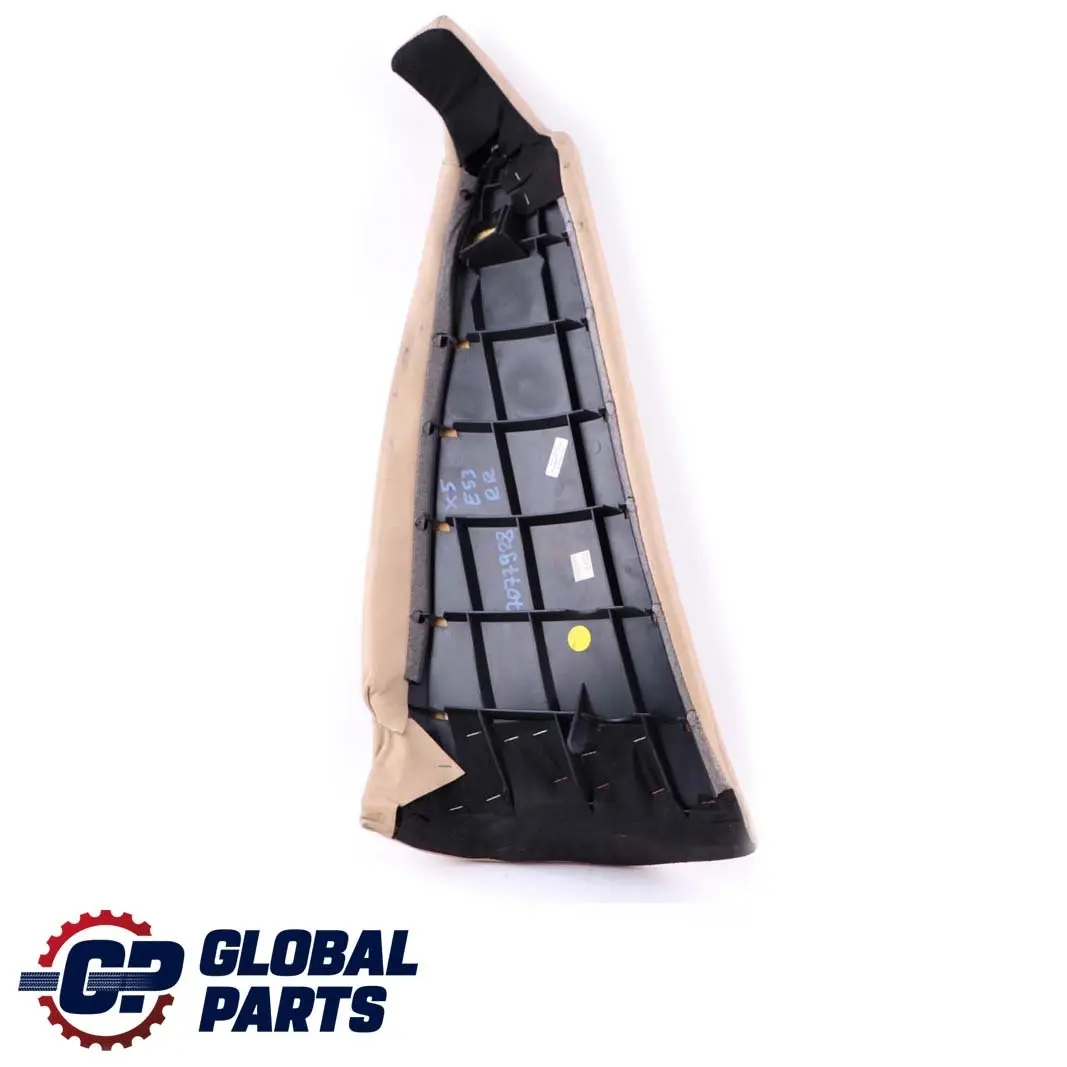 Lateral Trim Side Panel Cover Rear Right O/S Seat Beige to BMW E53 with Part number 7077928 BMW E53 Lateral Trim Side Panel Cover Rear Right O/S Seat Beige - SKU 7077928 - Part number 7077928