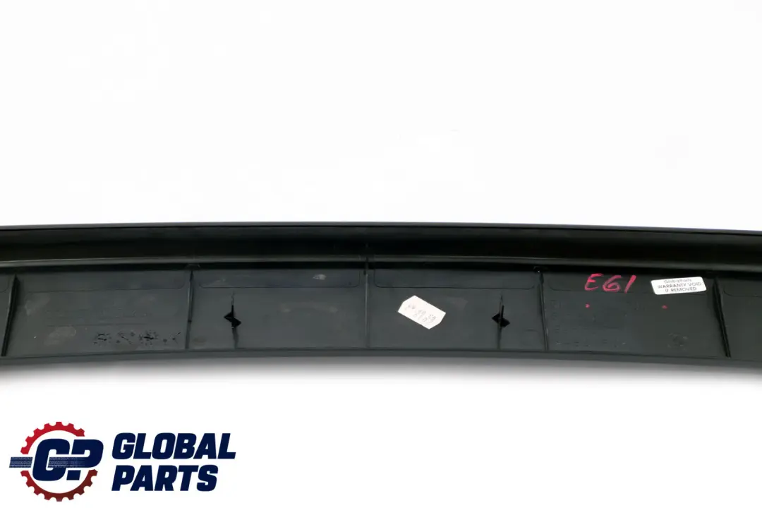 BMW 5 Series E61 Interor Upper Trunk Lid Panel Trim Cover Black - SKU 7077946 - Part number 7061399