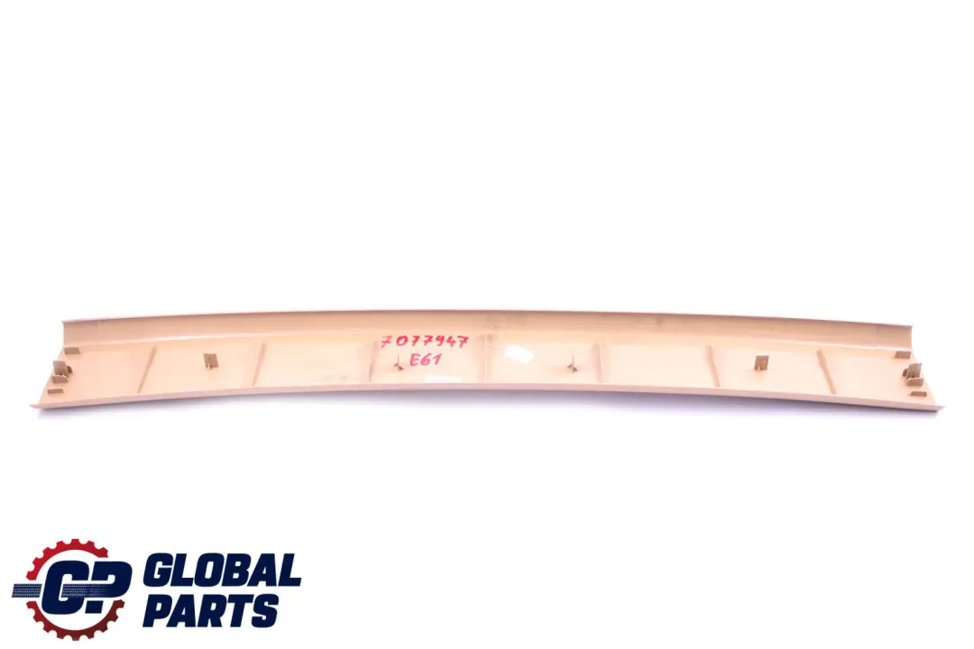 BMW 5 Series E61 Trunk Boot Lid Interior Upper Trim Panel Cover Beige - SKU 7077947 - Part number 7061399