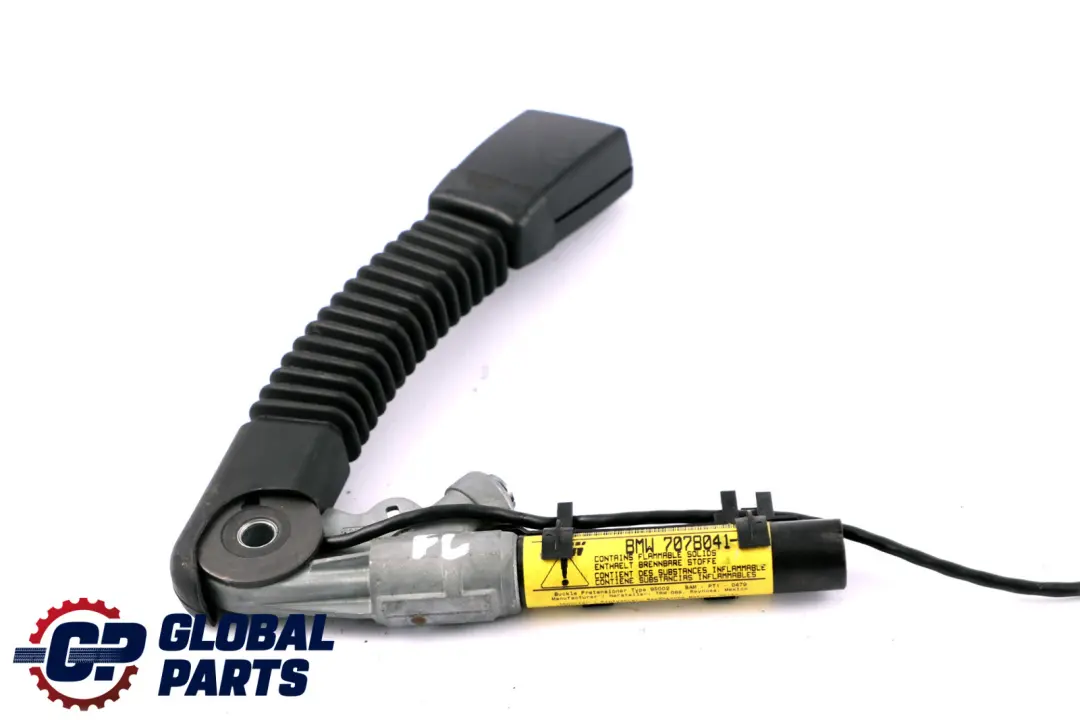 BMW E53 Asiento Inferior Cinturon Tensor Hebilla Delantera Izquierda - SKU 7078041 - Número de pieza 7078041