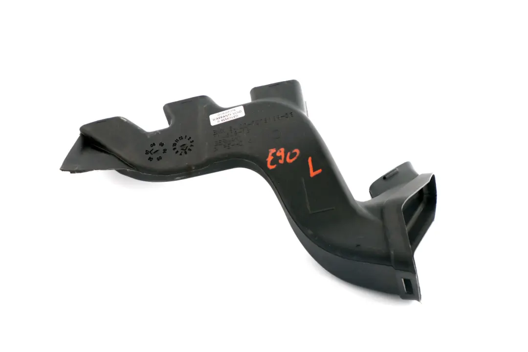 Left Floor Heater Duct Air Part to BMW 3 SERIES E90 E91 E92 E93 with Part number 7078189 BMW 3 SERIES E90 E91 E92 E93 Left Floor Heater Duct Air Part - SKU 7078189 - Part number 7078189