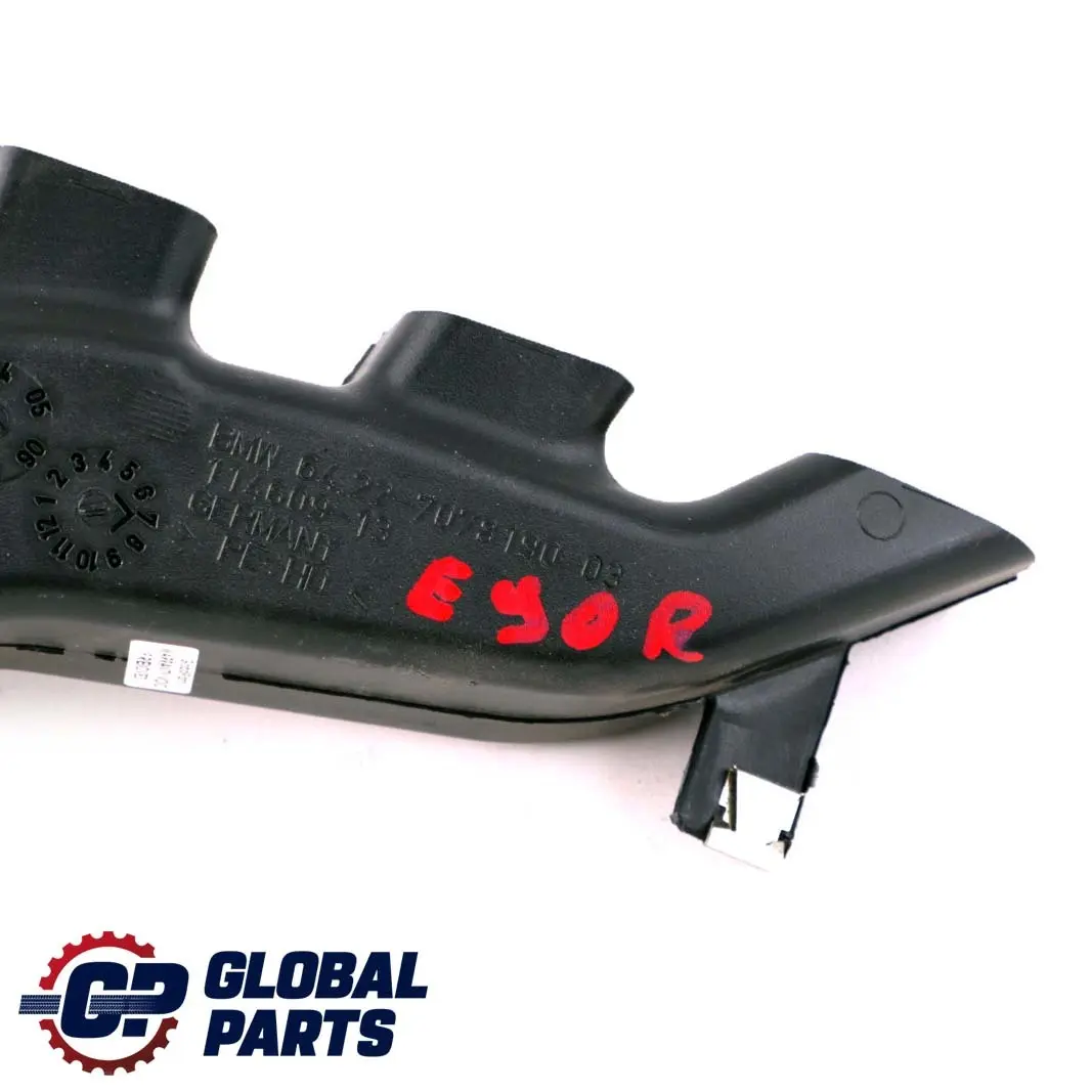 BMW 3 E90 E91 E92 E93 Right O/S Floor Heater Duct Air Part - SKU 7078190 - Part number 7078189