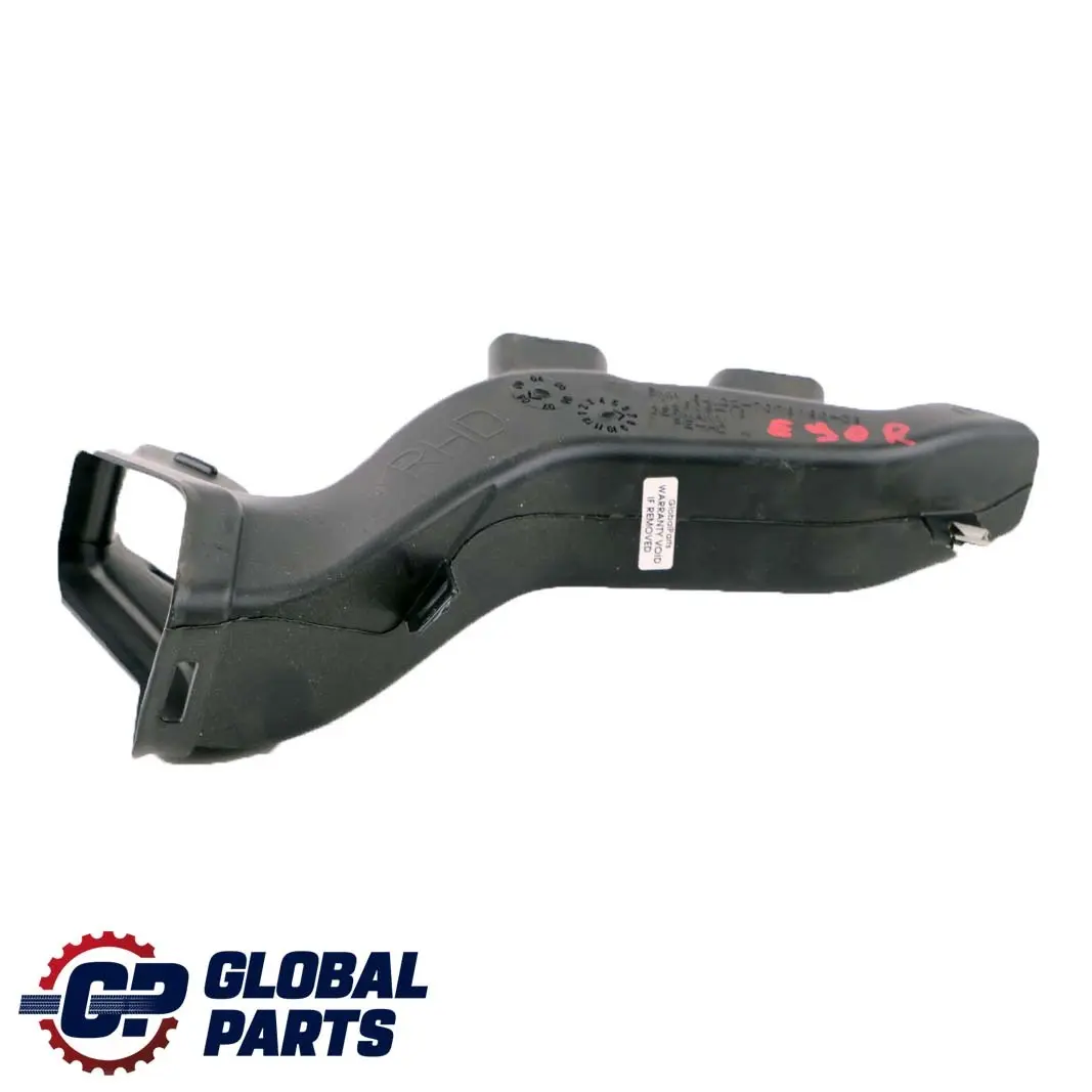 BMW 3 E90 E91 E92 E93 Right O/S Floor Heater Duct Air Part - SKU 7078190 - Part number 7078189
