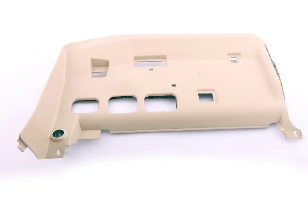 Passenger's Footwell Trim Panel Bottom Left Beige to BMW 3 Series E90 E91 E92 with Part number 7078193 BMW 3 Series E90 E91 E92 Passenger's Footwell Trim Panel Bottom Left Beige - SKU 7078193-2 - Part number 7078193