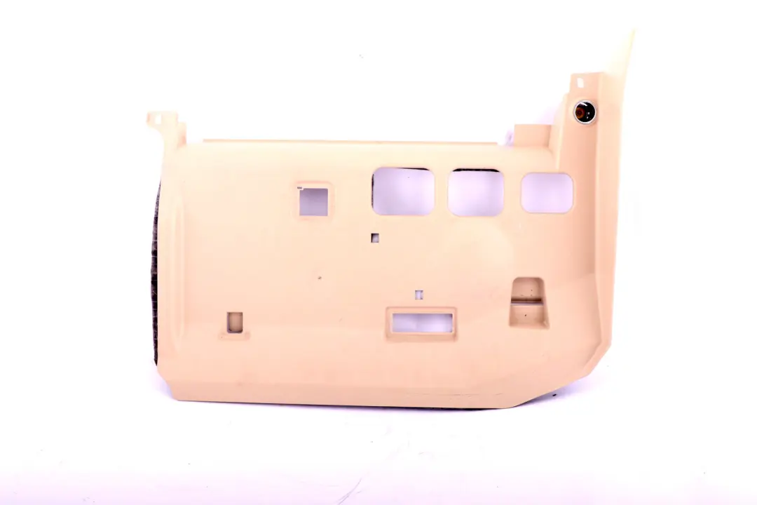 Passenger's Footwell Trim Panel Bottom Left Beige to BMW 3 Series E90 E91 E92 with Part number 7078193 BMW 3 Series E90 E91 E92 Passenger's Footwell Trim Panel Bottom Left Beige - SKU 7078193-2 - Part number 7078193