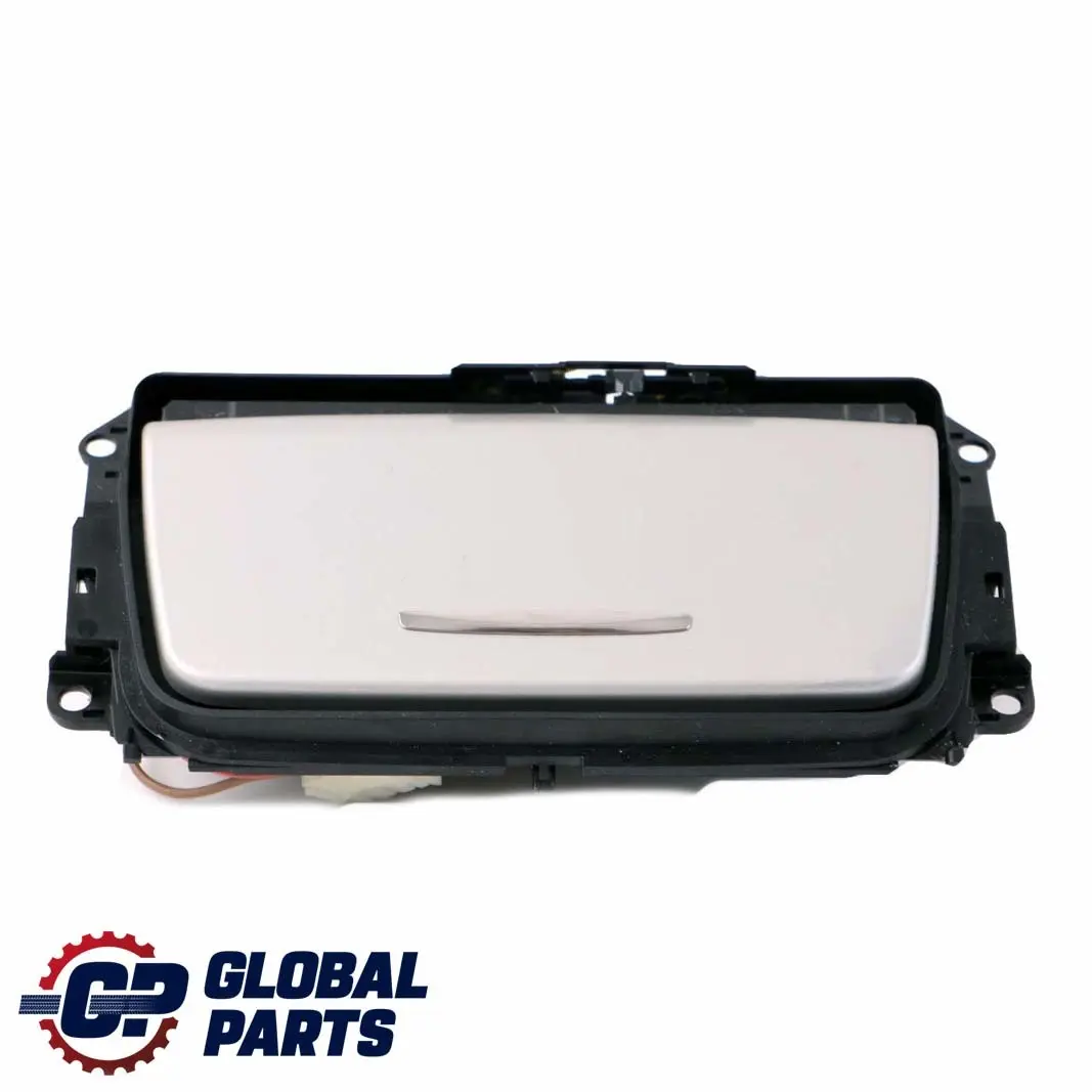 BMW E87 Cenicero Acabado Bandeja Decoración Titan Plata Delantero 7078571