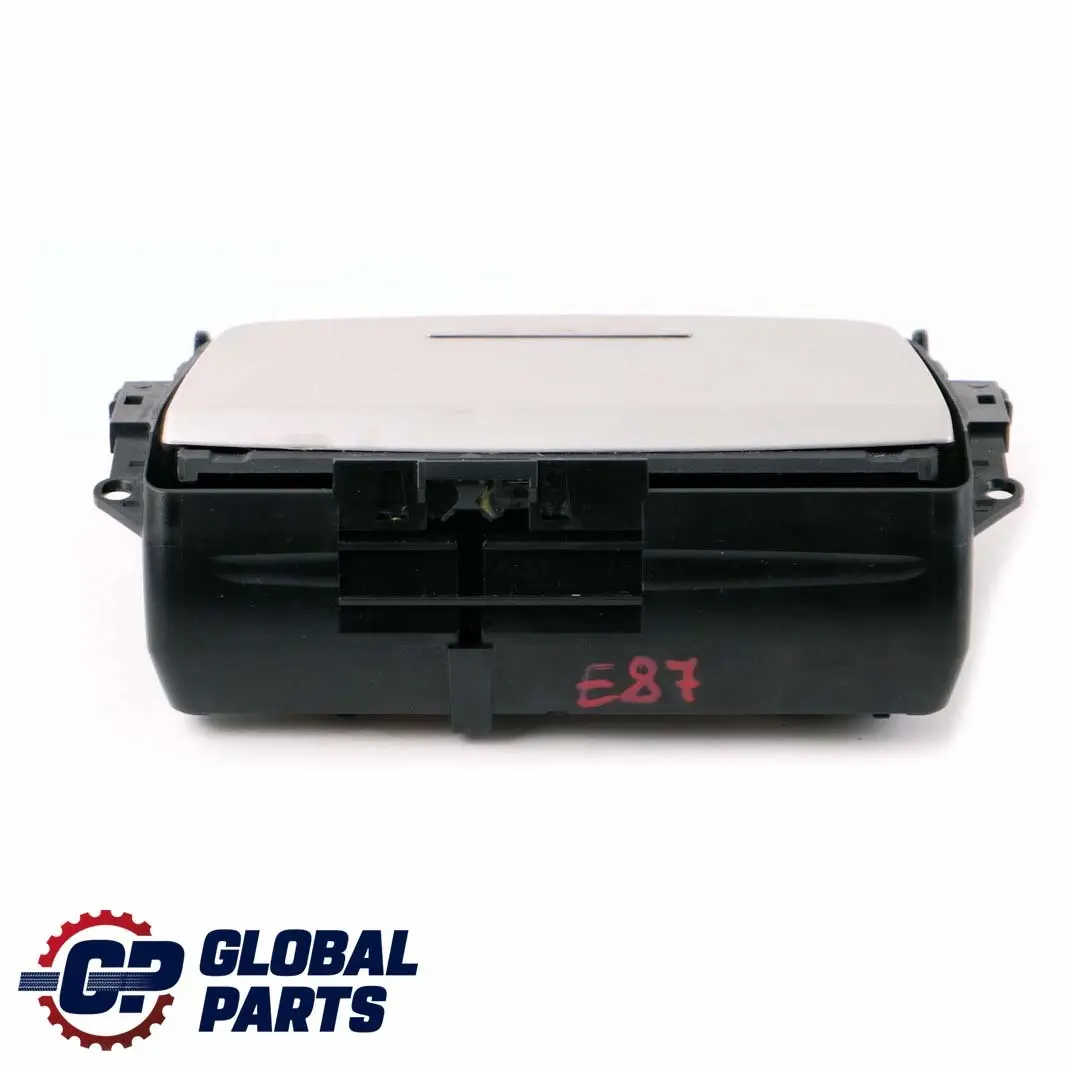 BMW E87 Cenicero Acabado Bandeja Decoración Titan Plata Delantero - SKU 7078571-10 - Número de pieza 7078571