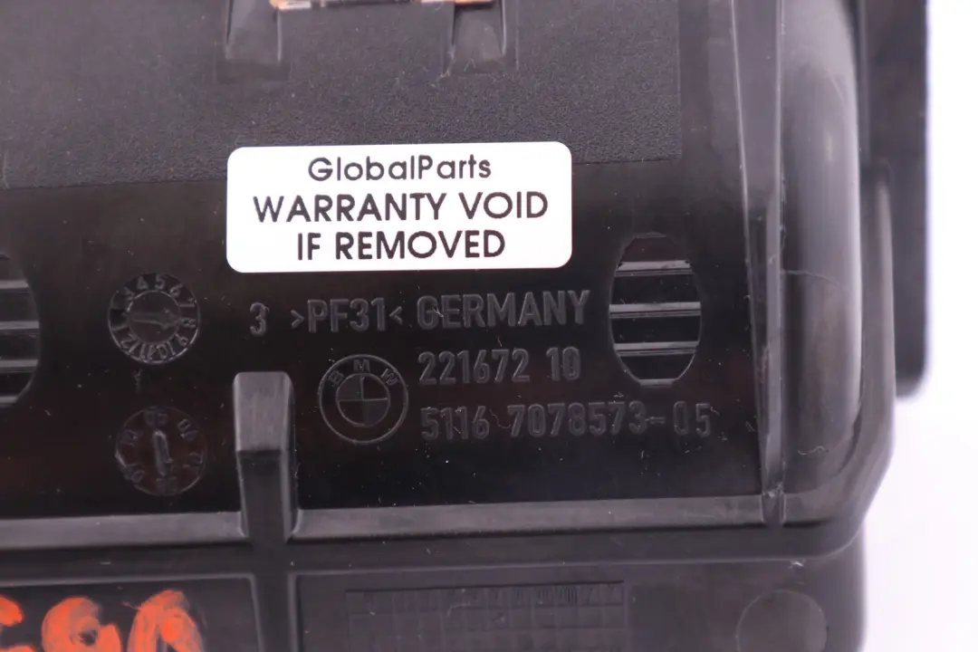 BMW 1 3 Serie E81 E82 E87 E88 E90 E91 E92 E93 Element de cendrier - SKU 7078573 - Numéro de pièce 7078573
