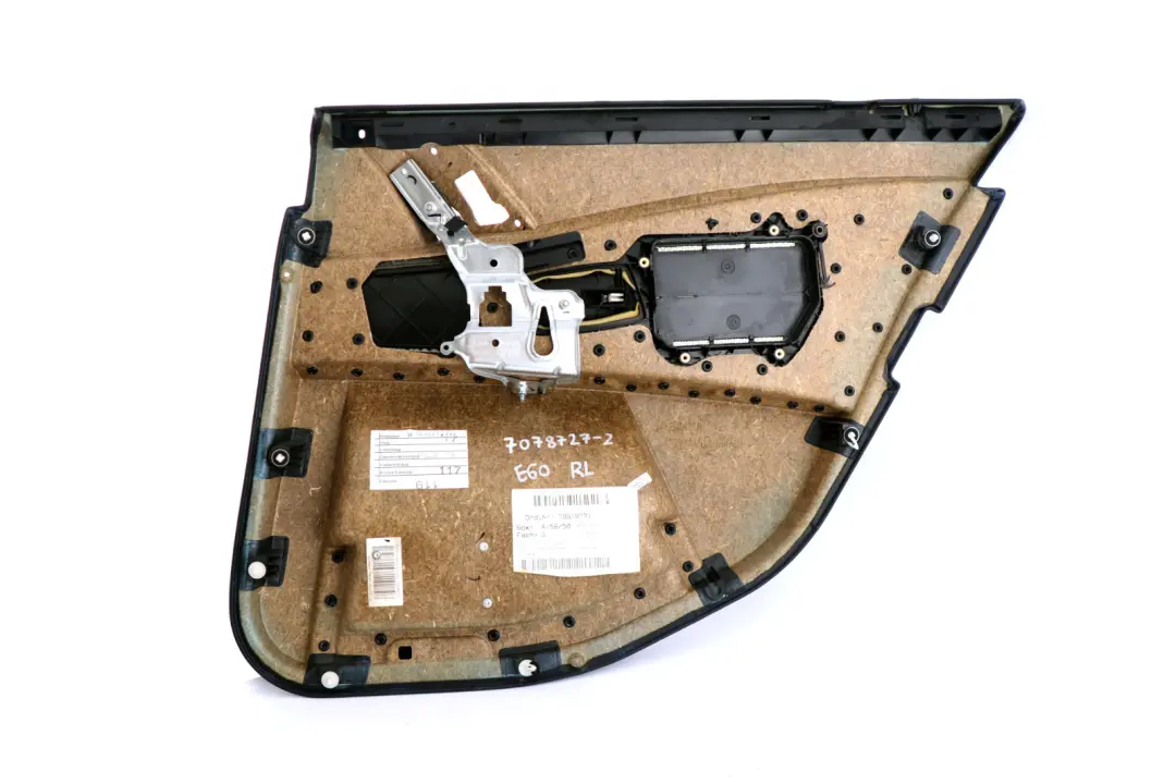 Reihe E60 E61 Türverkleidung Stoff hinten links Anthrazit für BMW 5 mit Teilenummer 7078727 BMW 5 Reihe E60 E61 Türverkleidung Stoff hinten links Anthrazit - SKU 7078727-2 - Teilenummer 7078727