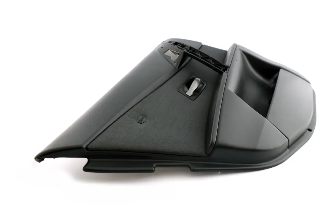 BMW 5 Series E60 E61 2 Rear Left N/S Door Card Lining Cloth Trim Panel Black - SKU 7078727-2 - Part number 7078727