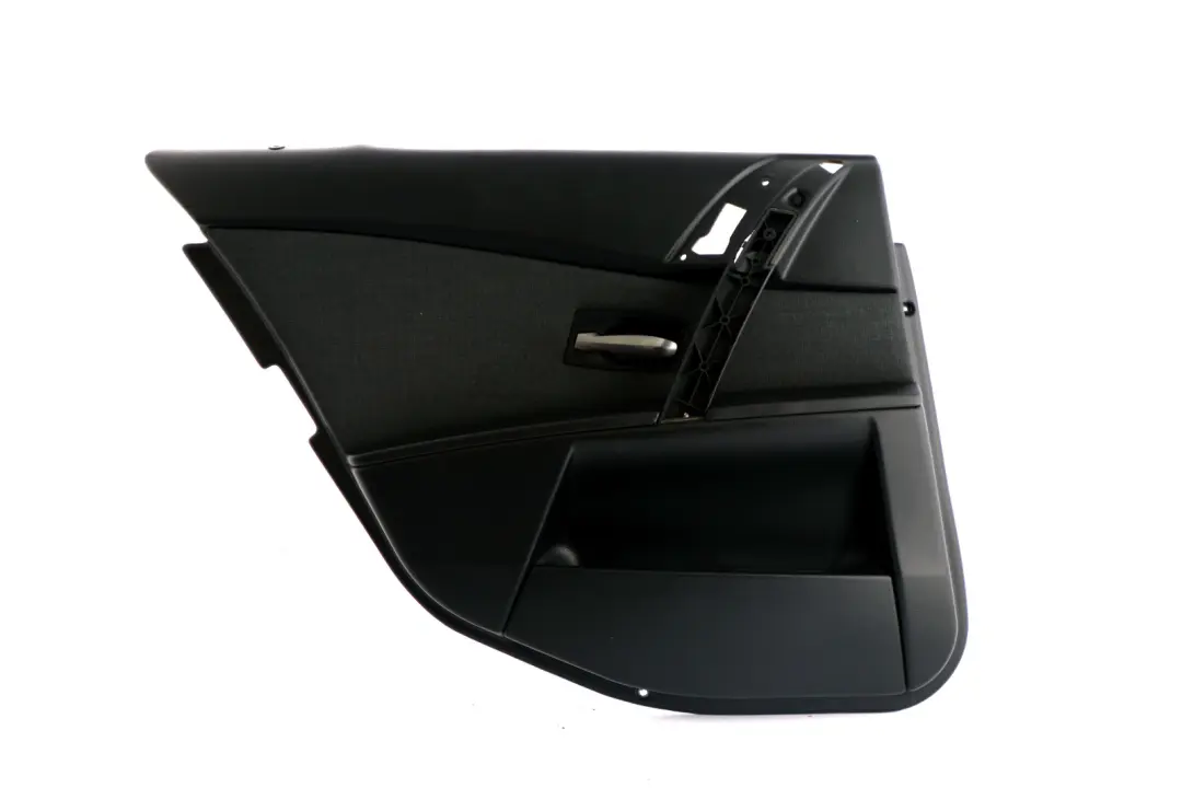 Puerta Tarjeta Forro Tela Panel Trasero Izquierdo Antracita para BMW E60 E61 con número de pieza 7078727 BMW E60 E61 Puerta Tarjeta Forro Tela Panel Trasero Izquierdo Antracita - SKU 7078727 - Número de pieza 7078727