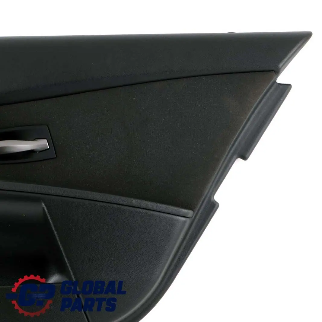 Right O/S Door Card Lining Cloth Cover Trim Black Panel to BMW E60 E61 Rear with Part number 7078728 BMW E60 E61 Rear Right O/S Door Card Lining Cloth Cover Trim Black Panel - SKU 7078728-1 - Part number 7078728