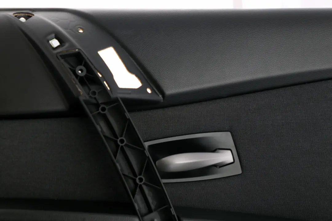 Right O/S Door Card Lining Cloth Trim Panel Black to BMW 5 Series E60 E61 Rear with Part number 7078728 BMW 5 Series E60 E61 Rear Right O/S Door Card Lining Cloth Trim Panel Black - SKU 7078728 - Part number 7078728