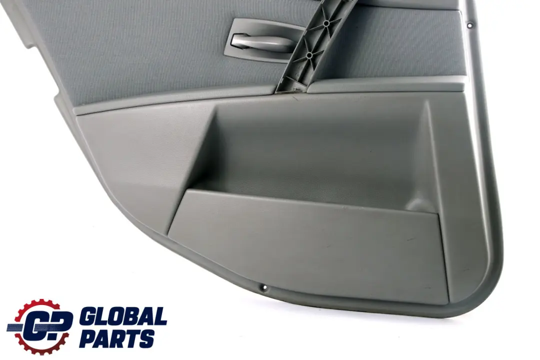 BMW E60 E61 Pannello Porta Posteriore Tessuto SX Grigio 5142 707873 - SKU 7078731 - Numero di parte 7078731