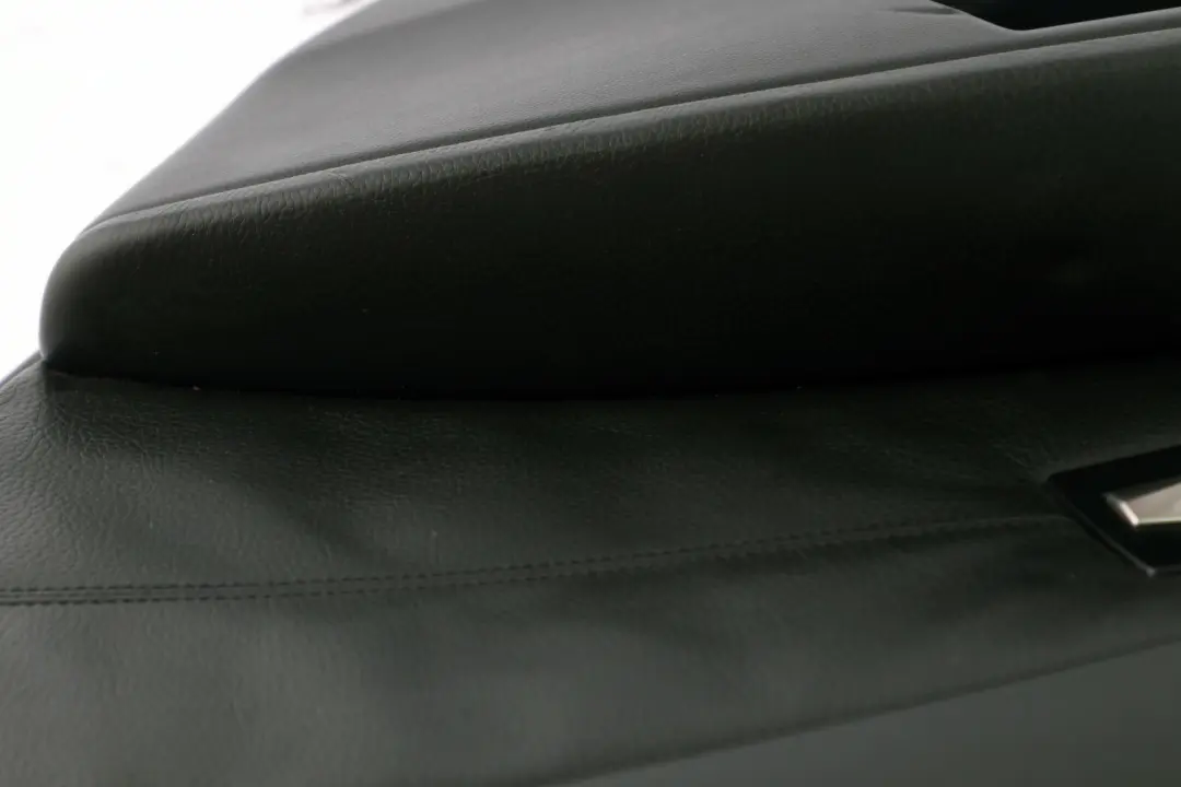 BMW 5 Series E60 E61 Door Card Lining Leather Trim Panel Rear Right O/S Black - SKU 7078742 - Part number 7078742