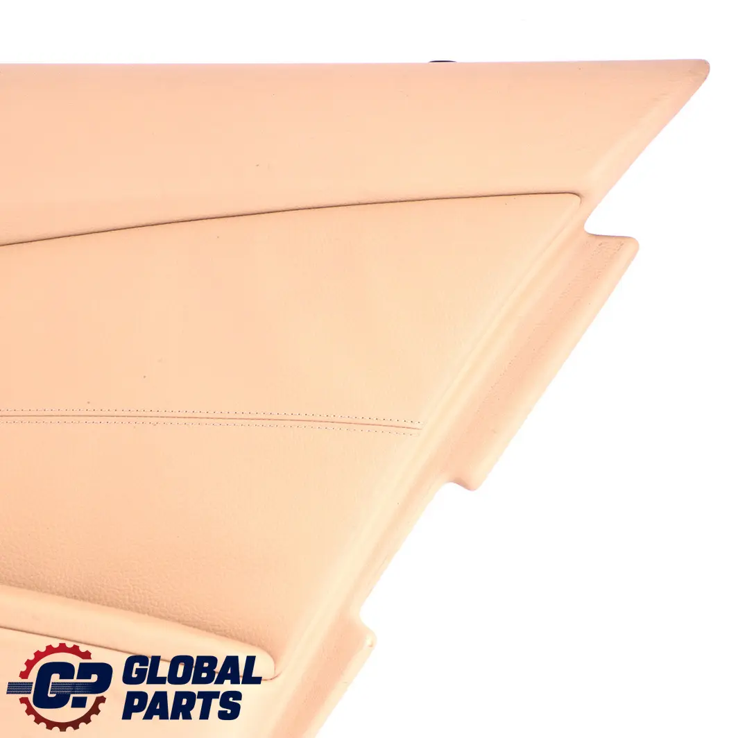 BMW E60 E61 Tarjeta puerta revestimiento panel trasero derecho cuero beige - SKU 7078744 - Número de pieza 7078744