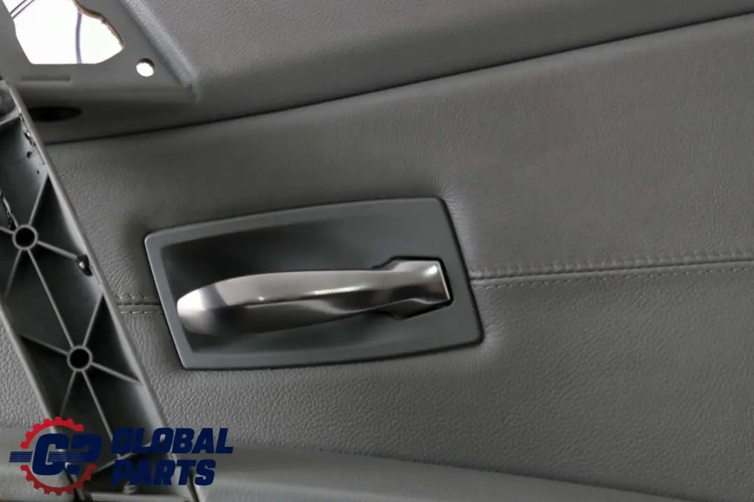 BMW E60 Door Card Rear Right O/S E61 Door Lining Leather Trim Panel Grey - SKU 7078746-1 - Part number 7078746