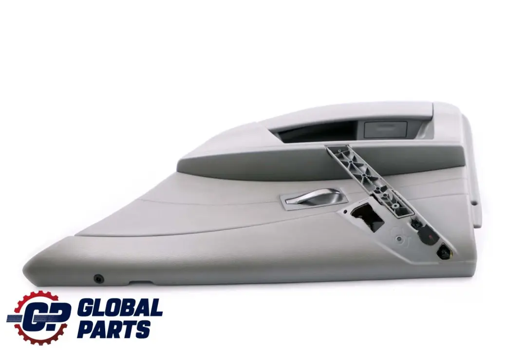 Trasera Derecha E61 Tarjeta Puerta Forro Cuero Panel Gris para BMW E60 con número de pieza 7078746 BMW E60 Trasera Derecha E61 Tarjeta Puerta Forro Cuero Panel Gris - SKU 7078746-1 - Número de pieza 7078746