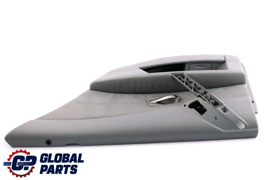 BMW 5 Series E60 Rear Right O/S E61 Door Card Lining Leather Trim Panel Grey - SKU 7078746 - Part number 7078746