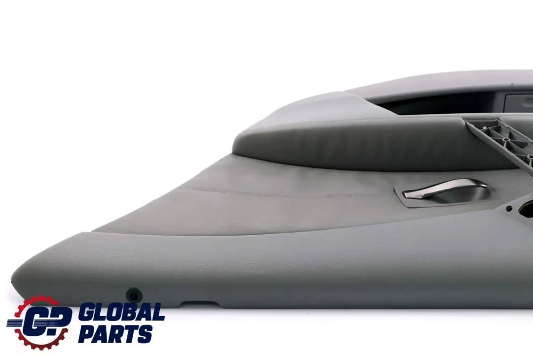 BMW 5 Series E60 Rear Right O/S E61 Door Card Lining Leather Trim Panel Grey - SKU 7078746 - Part number 7078746