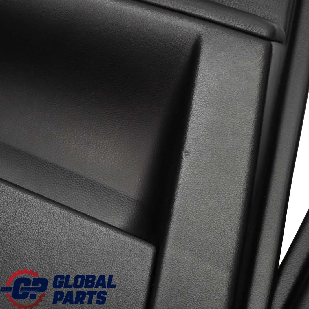BMW 5 E60 Rear Left N/S Door Card Black Leather Trim Panel Roller Blinds Set - SKU 7079391/2 - Part number 7079391