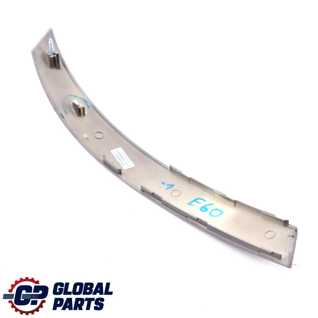 BMW 5 E60 E61 1 Rear Right Door Handle Trim Strip Titan Dunkel O/S - SKU 7079442-1 - Part number 7079442