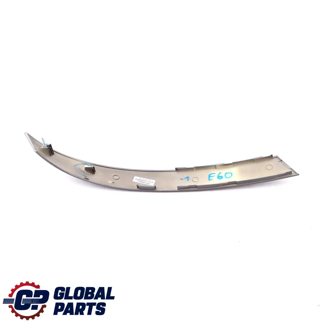 Right Door Handle Trim Strip Titan Dunkel O/S to BMW 5 E60 E61 1 Rear with Part number 7079442 BMW 5 E60 E61 1 Rear Right Door Handle Trim Strip Titan Dunkel O/S - SKU 7079442-1 - Part number 7079442