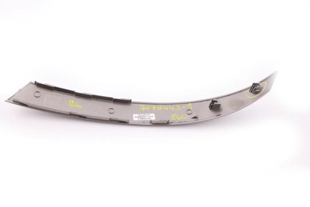 BMW 5 Series 1 E60 E61 Handle Upper Trim Strip Rear Left Ruthenium N/S - SKU 7079443-1 - Part number 7079443