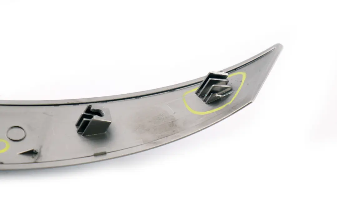 BMW 5 Series 1 E60 E61 Handle Upper Trim Strip Rear Left Ruthenium N/S - SKU 7079443-1 - Part number 7079443