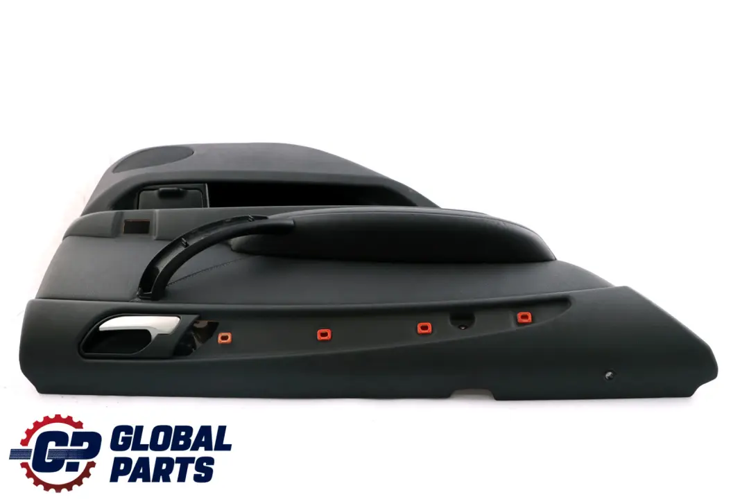 BMW X5 Series E53 2 Black Leather Dakota Rear Left N/S Door Card Trim Panel - SKU 7079687-2 - Part number 7079687