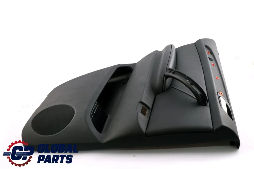 Leather Dakota Rear Left N/S Door Card Trim Panel to BMW X5 Series E53 2 Black with Part number 7079687 BMW X5 Series E53 2 Black Leather Dakota Rear Left N/S Door Card Trim Panel - SKU 7079687-2 - Part number 7079687