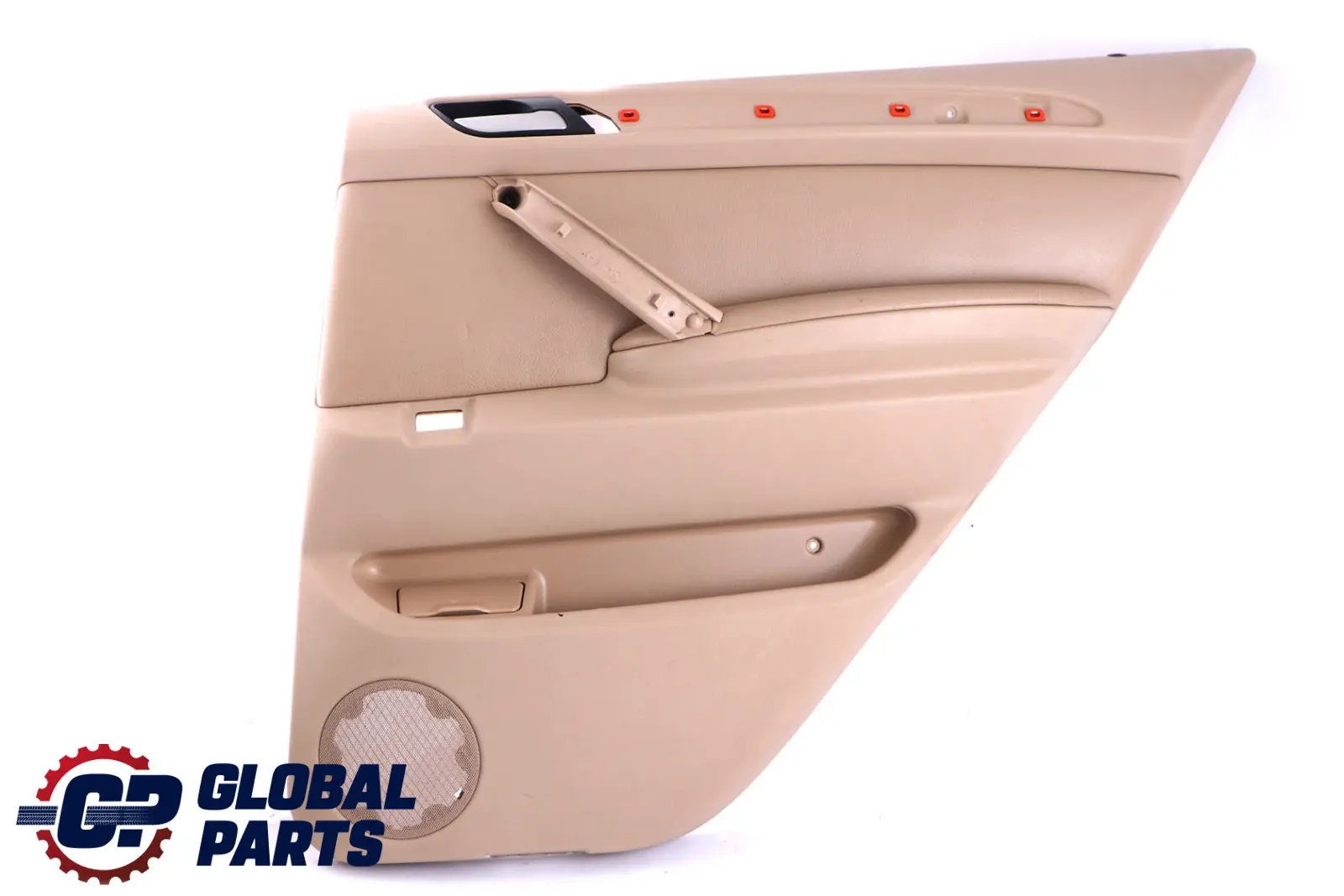 BMW X5 Series E53 Rear Right O/S Door Card Trim Panel Leather Beige Hellbeige 2