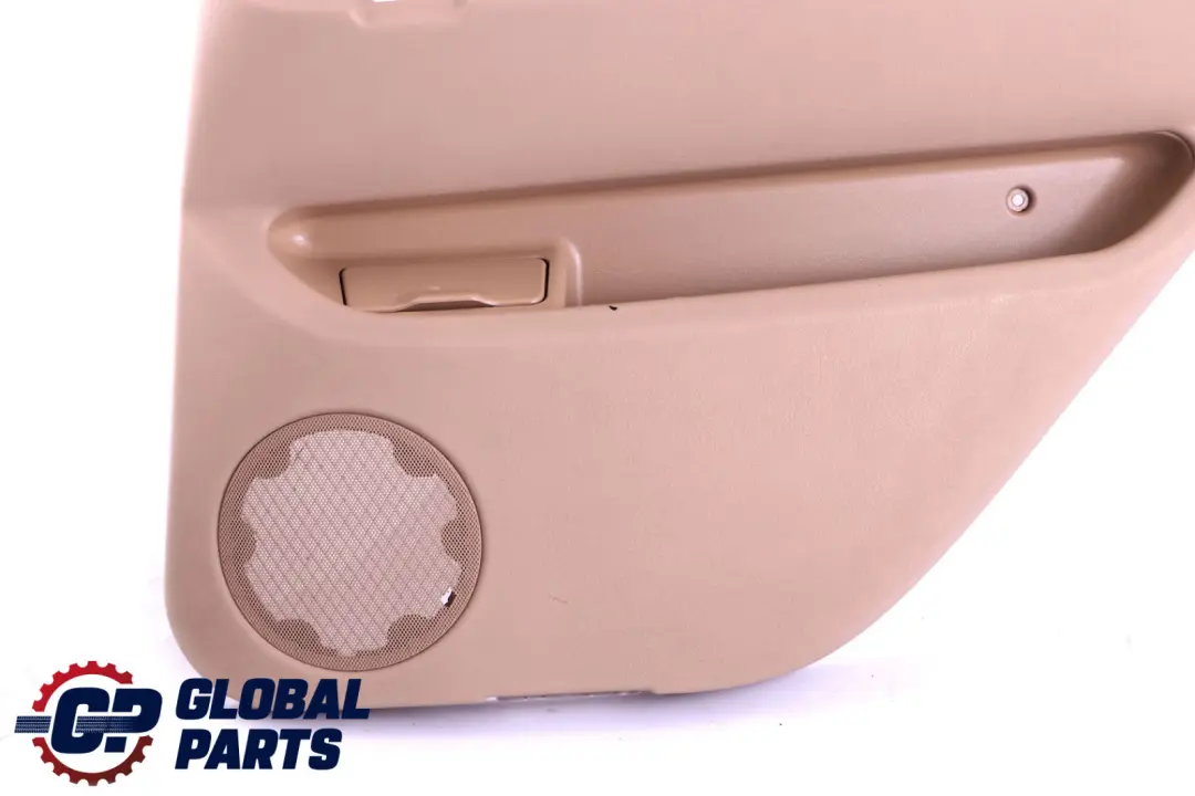 Right O/S Door Card Trim Panel Leather Beige Hellbeige 2 to BMW X5 Series E53 Rear with Part number 7079690 BMW X5 Series E53 Rear Right O/S Door Card Trim Panel Leather Beige Hellbeige 2 - SKU 7079690 - Part number 7079690