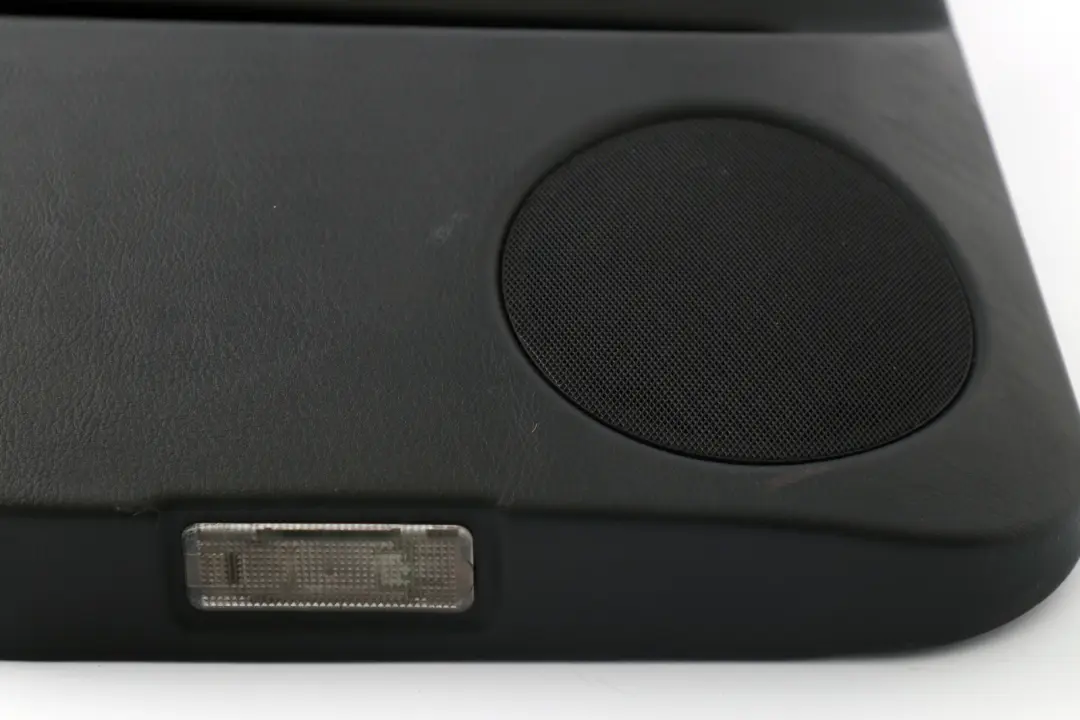 Left N/S Door Card Black Leather Interior Trim Panel to BMW X5 Series E53 Rear with Part number 7079707 BMW X5 Series E53 Rear Left N/S Door Card Black Leather Interior Trim Panel - SKU 7079707 - Part number 7079707