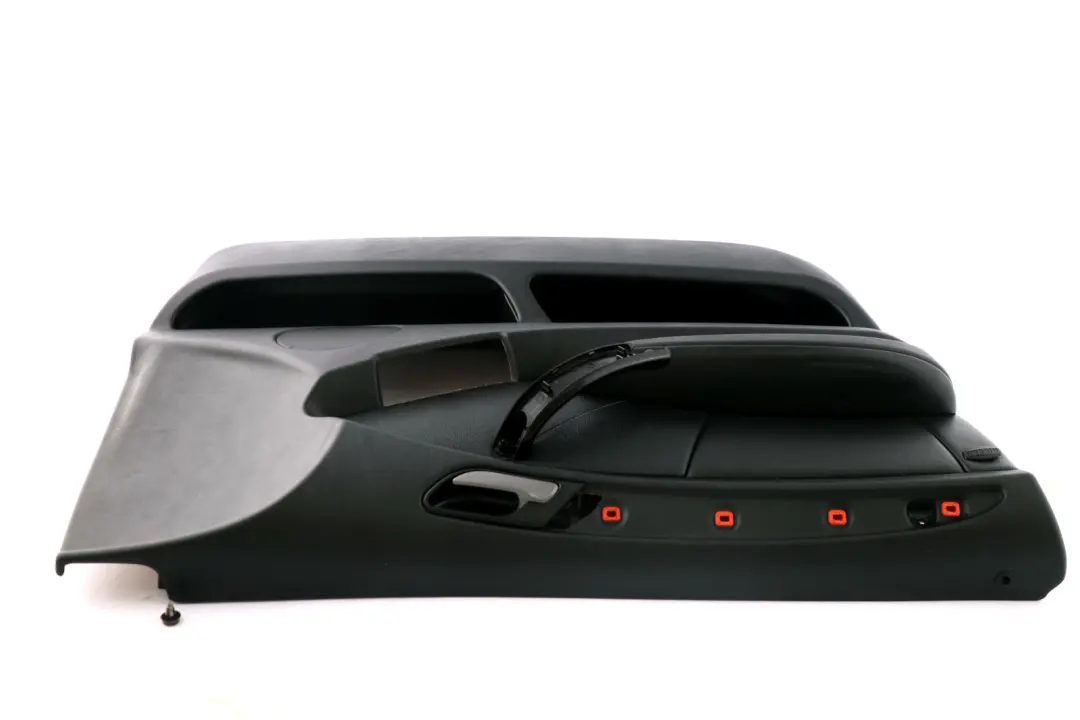 BMW X5 Series E53 2 Front Left N/S Door Card Black Leather Interior Trim Panel - SKU 7079847-2 - Part number 7079847