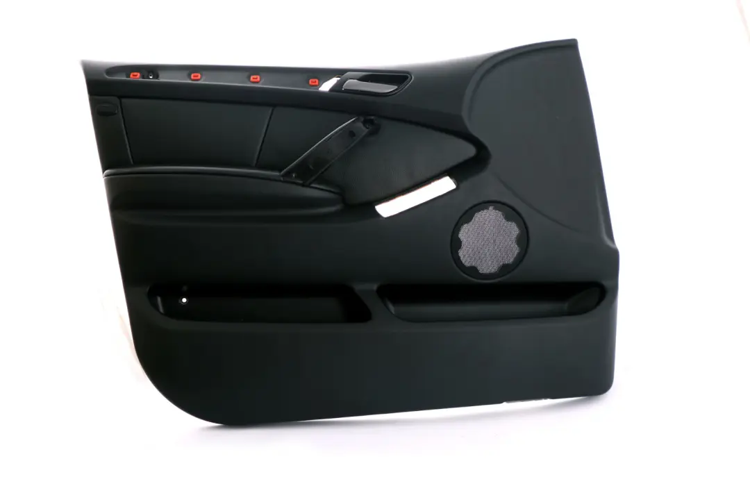BMW X5 Series E53 2 Front Left N/S Door Card Black Leather Interior Trim Panel - SKU 7079847-2 - Part number 7079847