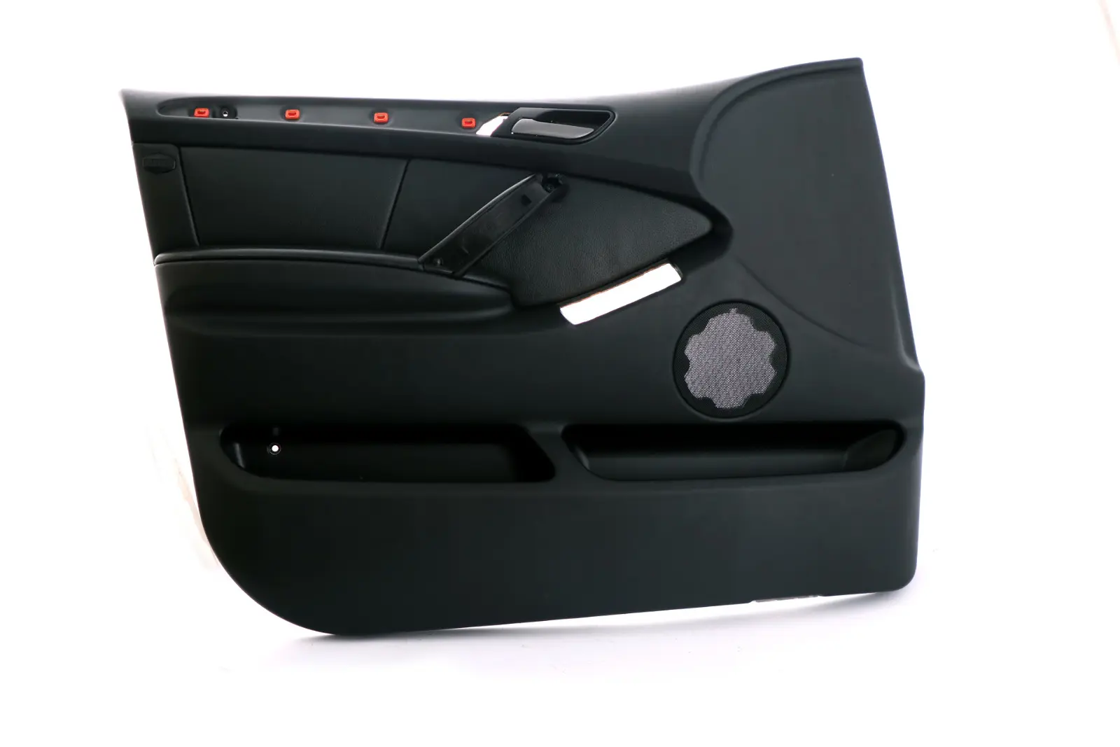BMW X5 Series E53 2 Front Left N/S Door Card Black Leather Interior Trim Panel