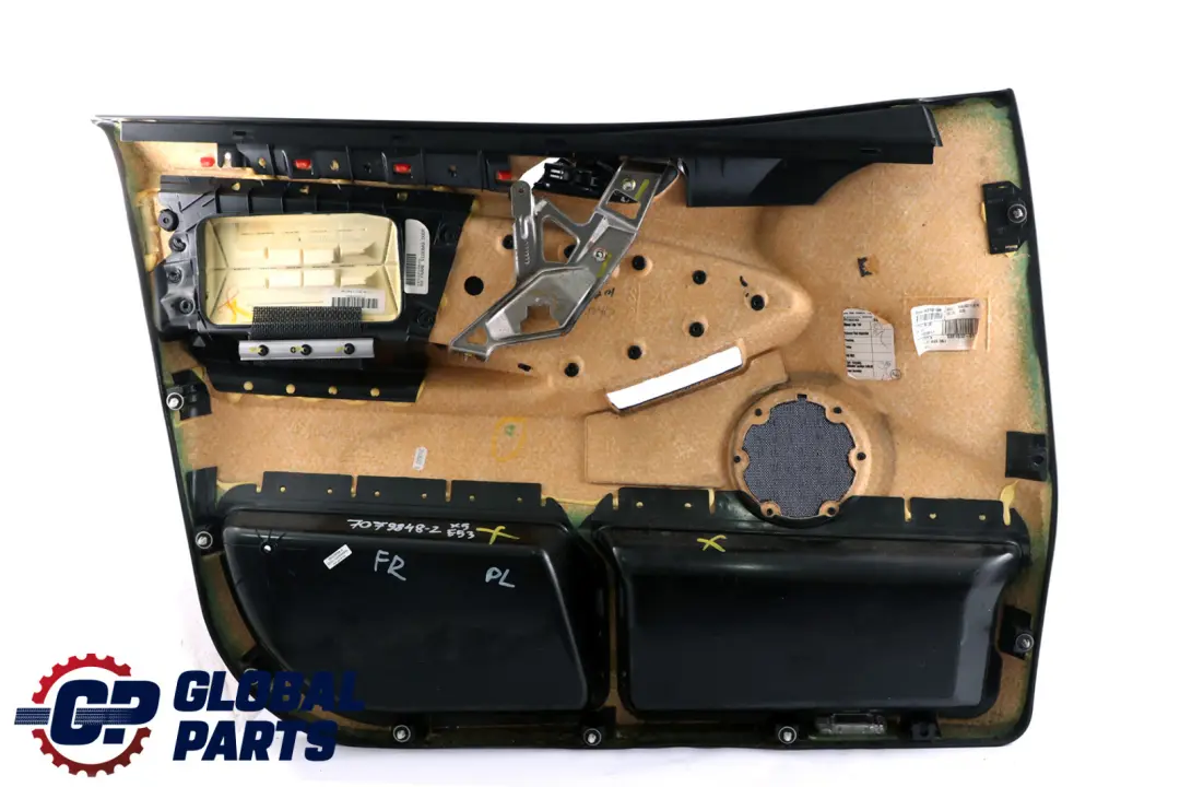 BMW X5 Series E53 2 Front Right O/S Door Card Black Leather Interior Trim Panel - SKU 7079848-2 - Part number 7079848